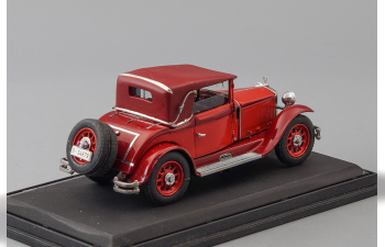 MERCEDES-BENZ 10/50 typ Stuttgart 260 (W11) Cabriolet A (1929), red