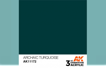 Краска акриловая 3rd Generation Old Turquoise 17ml