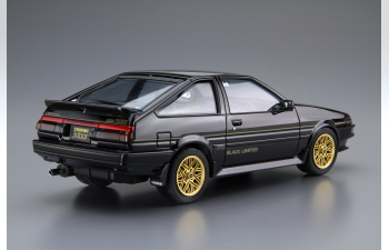 Сборная модель Toyota AE86 Sprinter Trueno Gt-Apex Black Limited '86