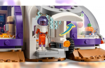 SPACE Lego Friends - Mars Space Station - Stazione Base Spaziale Su Marte - 981 Pezzi - 981 Pieces, Various