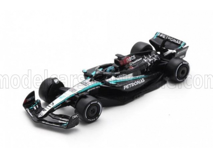 MERCEDES-BENZ GP F1 W15 Eq Performance Team Amg Petronas Motorsport №63 Season (2024) George Russell, Black Silver Green