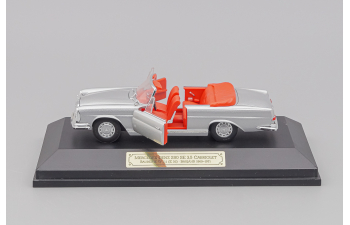 MERCEDES-BENZ 280 SE 3.5 W111 Convertible (1969-1971), silver