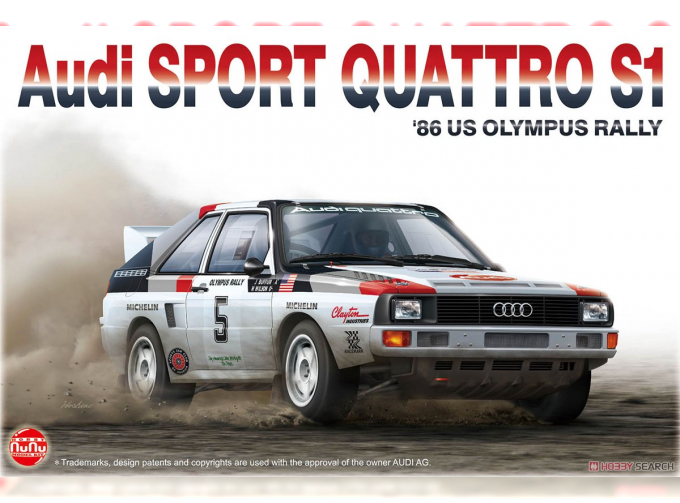 Сборная модель Audi Sport Quattro S1 '86 US Olympus Rally