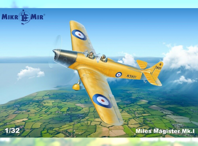 Сборная модель Самолет Miles Magister