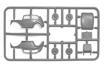 Сборная модель British Staff Car Forlite Saloon 8HP Model 1939