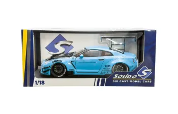 NISSAN GT-R (R35) W/ Liberty Walk bodykit 2.0 (2024), blue