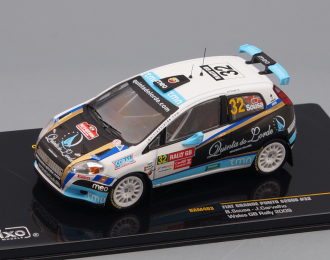 FIAT GRANDE PUNTO S2000 32 B.Sousa - J.Carvalho Wales Uk Rally 2009, white / blue / black