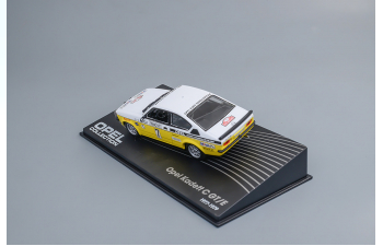 OPEL Kadett C GT/E Yellow/white Rallye Monte-Carlo №7