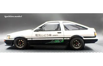 Toyota Corolla Levin 3Dr (AE86) BEV, white / black