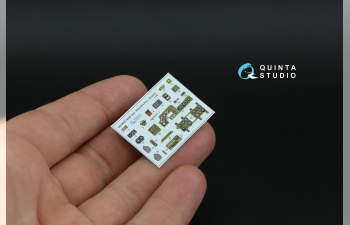 3D Декаль интерьера кабины A6M5 Zero (производства Mitsubishi) (Eduard)