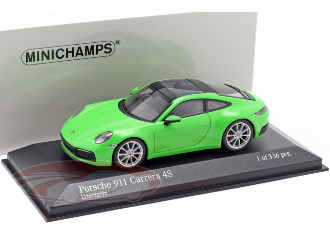 PORSCHE 911 (992) CARRERA 4S - 2019 - GREEN