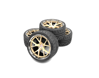 Набор дисков HRE S101 20 дюймов (с покрышками)