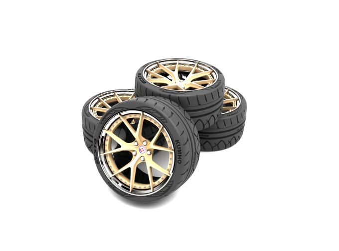 Набор дисков HRE S101 20 дюймов (с покрышками)