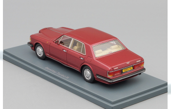 BENTLEY Mulsanne Turbo R (1989), red metallic