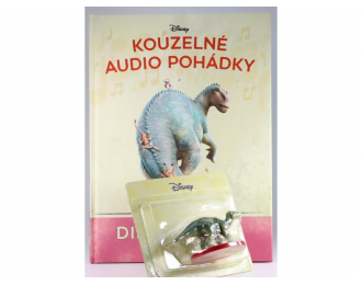 Динозавр - книга с фигуркой Волшебные аудиосказки Дисней №79