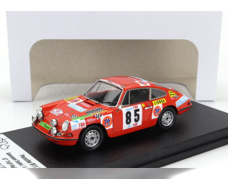 PORSCHE 911s Coupe (night Version) N 85 Rally Tap (1972) Giovanni Salvi - Luigi Valle, Orange