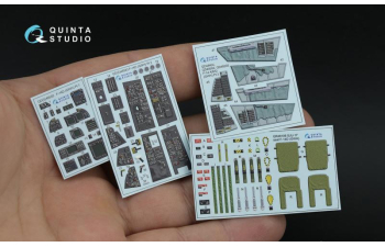 Декаль интерьера кабины F-14D Super Tomcat (GWH)