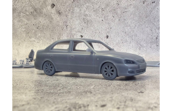 Сборная модель Hyundai Accent