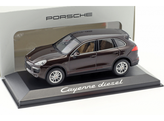  PORSCHE Cayenne Diesel 2014, brown