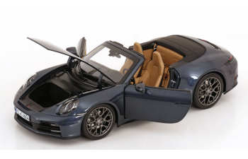 PORSCHE 911 Carrera Cabriolet (992.2) (2025), Yachting Blue Metallic