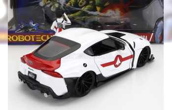 TOYOTA Supra With Rick Hunter Figure Robotech 2020, White Red