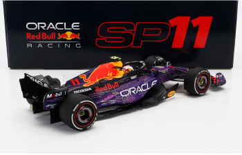 RED BULL F1 Rb19 Team Oracle Red Bull Racing №11 3rd Las Vegas Usa Gp (2023) Sergio Perez, Purple Yellow Red