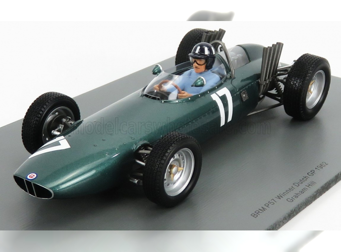 BRM F1 P57 №17 Winner Netherlands Gp Graham Hill (1962) World Champion, Green