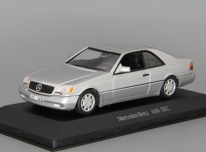 MERCEDES-BENZ 600 SEC W140 (C140), silver