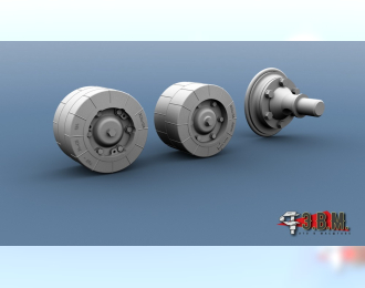 Поддерживающие катки двух типов БМП-1/2