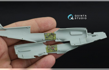 3D Декаль интерьера кабины P-40N Warhawk (Academy) (с 3D-печатными деталями)