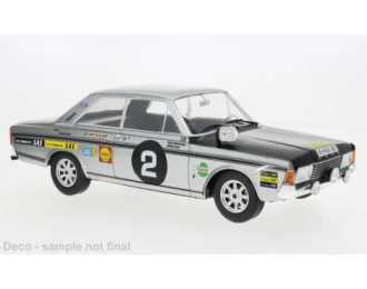 FORD 20M RS (P7b), Rally WM, East African Safari Rally #2 B.Bengt Söderström i Gunnar Palm (1969), silver 