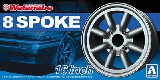 Набор дисков RS Watanabe 8 Spoke 16 inch