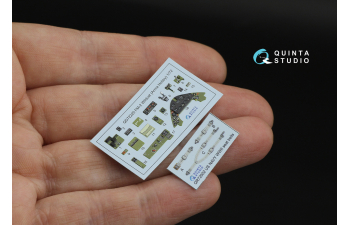 3D Декаль интерьера кабины FM-2 Wildcat (Arma Hobby)