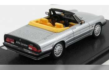 ALFA ROMEO Spider Quadrifoglio Verde Open (1986) - 3ª Serie Aereodinamica, Silver