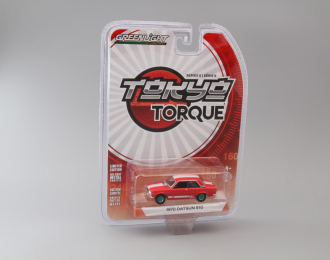 DATSUN 510 Custom 1970 Red with White Stripes (Greenlight!)