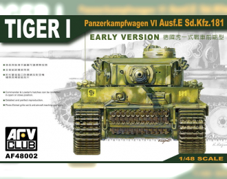 Сборная модель Pz.Kpfw.VI Tiger I Ausf.E Sd.Kfz/181 early Version