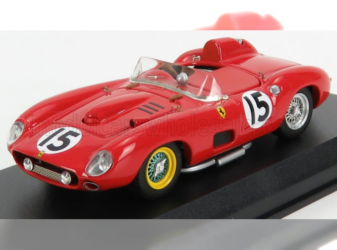 FERRARI 290s Spider Ch.0656 N15 12h Sebring (1957) Gregory - Brero, Red