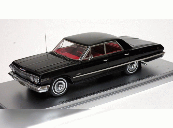 Chevrolet Impala Sport Sedan 4-door 1963 (black)