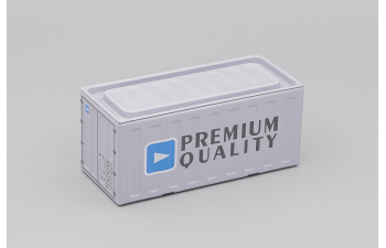 Контейнер металлический, серый