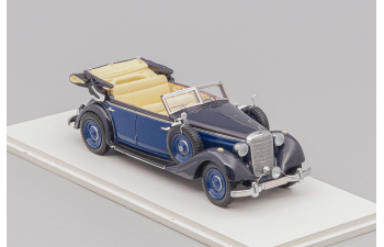 (Б/У) MERCEDES-BENZ 320 D Cabriolet (1937), dark blue / black