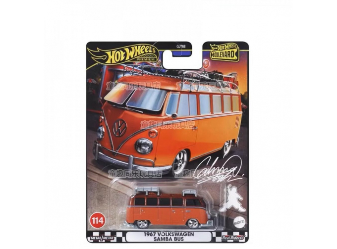Hot Wheels Boulevard 1967 Volkswagen Samba Bus