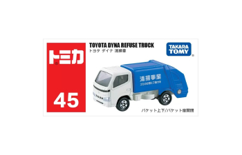 Toyota Dyna Refuse Truck *Takara Tomy*, white/blue