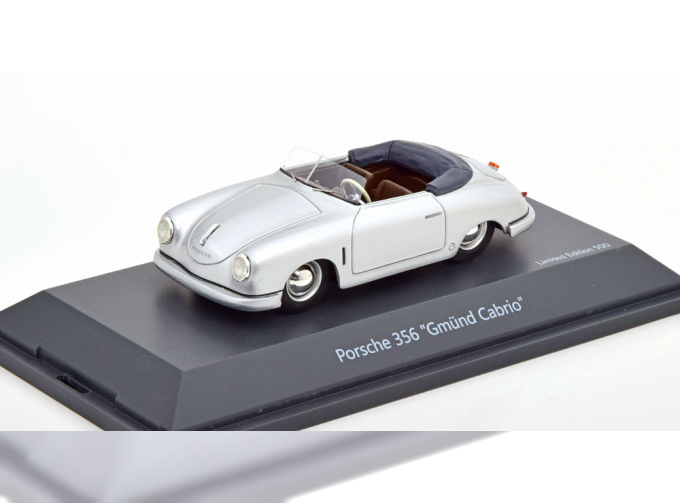 PORSCHE 356 Gmünd Convertible, silver