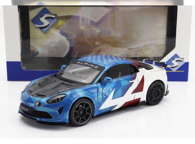 ALPINE Alpine A110 Radicale Coupe (2023), Blue White Red