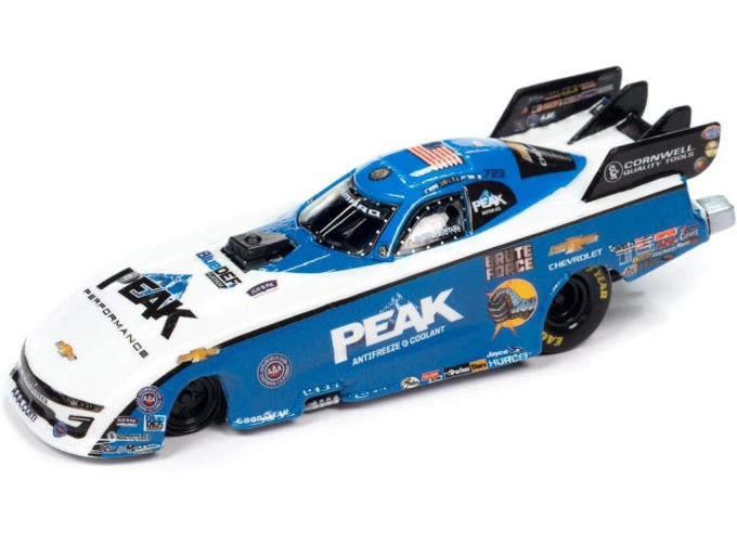 CHEVROLET Camaro NHRA Funny Car John Force (2021), blue/white