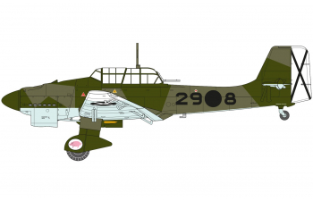 Сборная модель Немецкий пикирующий бомбардировщик Junkers Ju-87B-1 Stuka