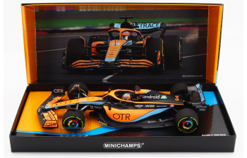 McLAREN F1 Mcl36 Mercedes Team Mclaren N3 Australian Gp (2022) Daniel Ricciardo, Orange Light Blue