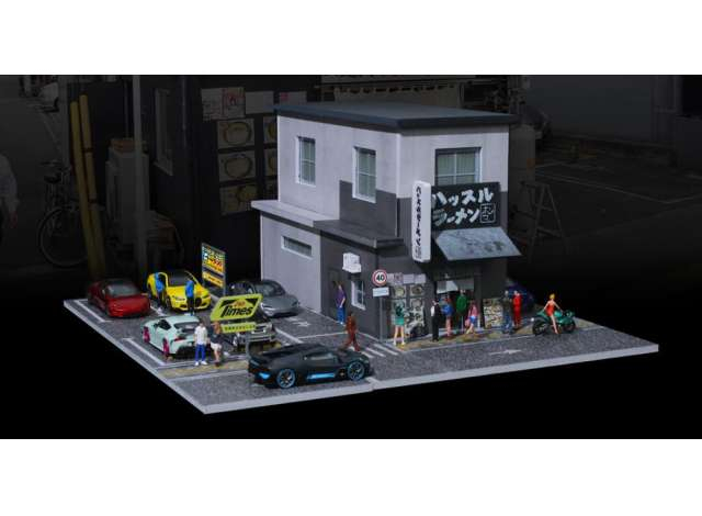 Diorama *Ramen Restaurant with light*, various