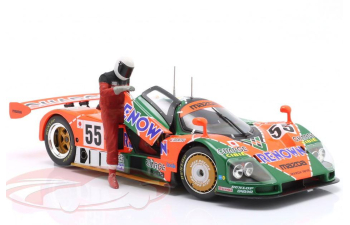 Фигурка гонщика Mazda 787 