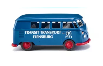 VOLKSWAGEN T1 Bus Transit Transport Flensburg, blue